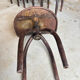 4 chaises industrielles vintage