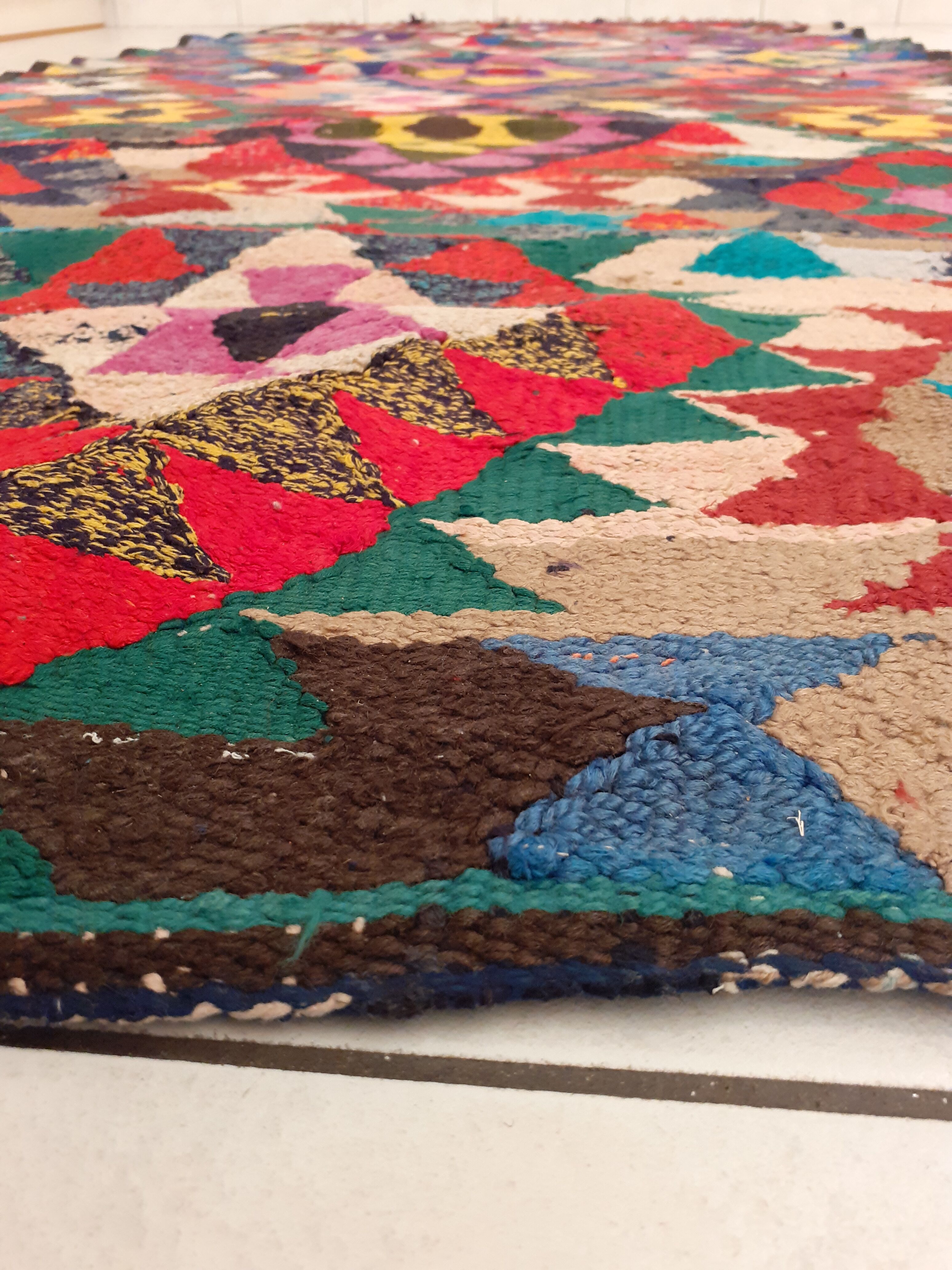 Handmade Persian Kilim 275x121