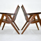 Chairs designed by Niko Kralj produced by Stol Slovenia