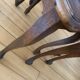 Set of 3 vintage nesting tables in oak – Louis XV / Regency style