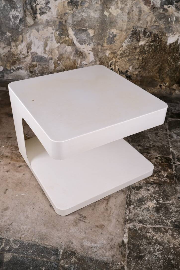 Large side table, Valérie Doubroucinskis for Rodier, 1970s