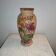 Vase verre marmoréen émaillé art-nouveau