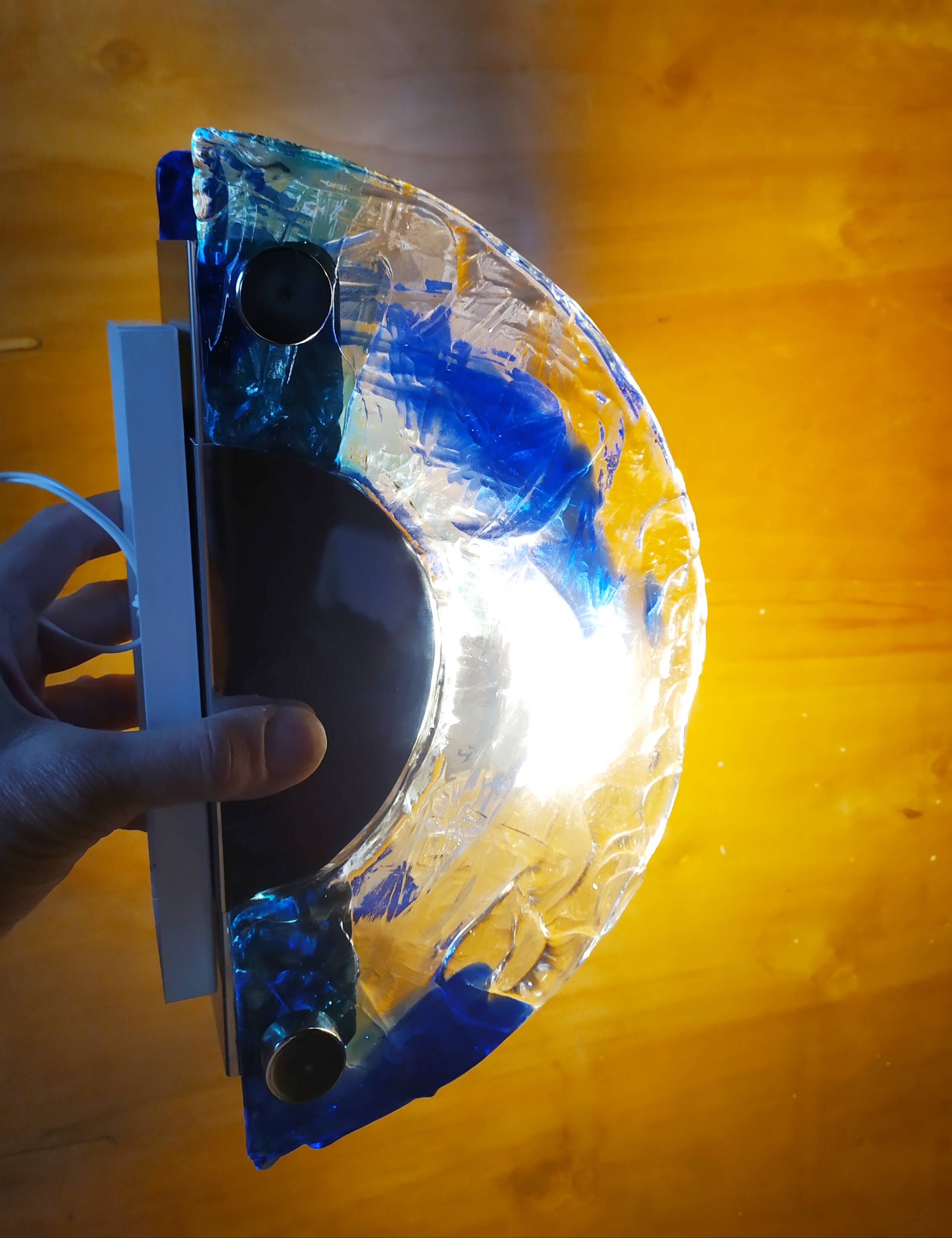 Murano wall lights La Murrina, set of two, 1980.