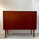 Buffet enfilade étroite scandiinave en teck