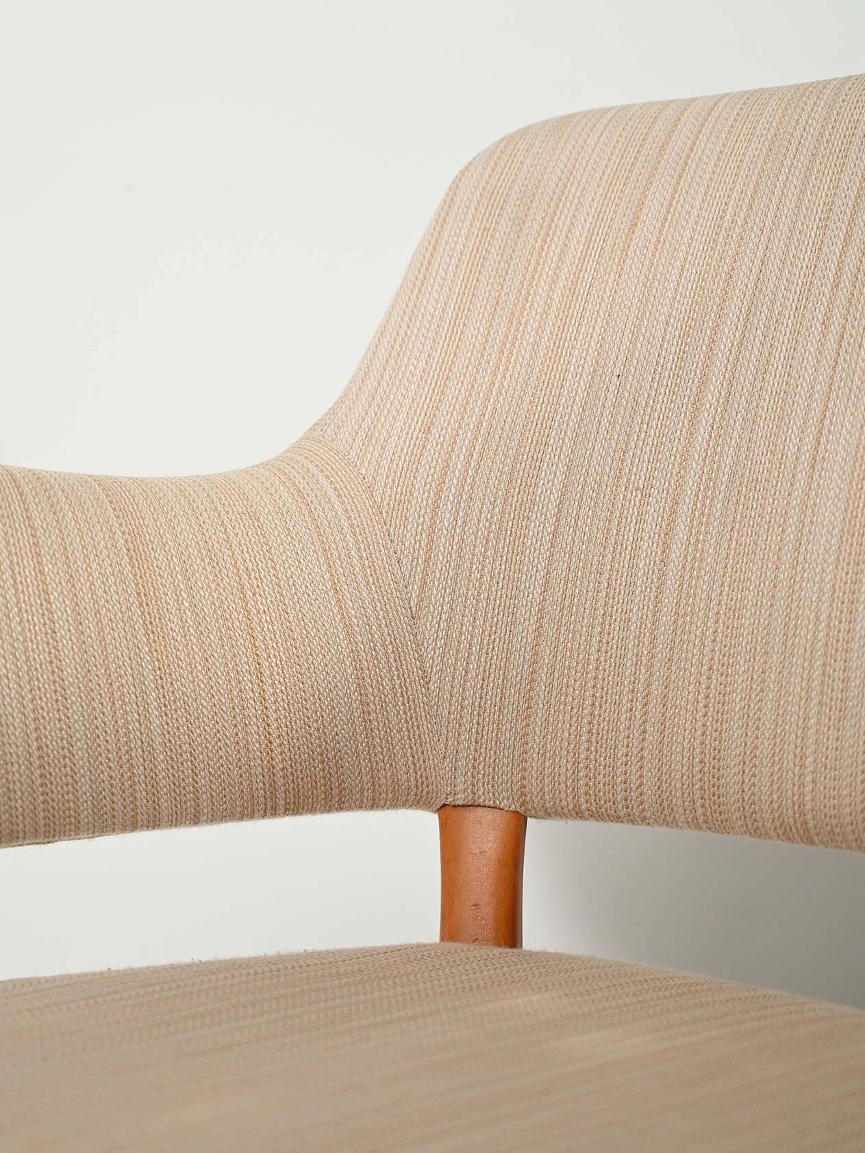 Pair of Swedish “Lata Greven” armchairs by Carl Malmsten