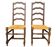 Lot de 2 chaises en bois massif