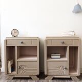 Art déco bedside tables