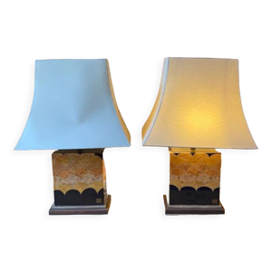 Paire lampes jean-Claude