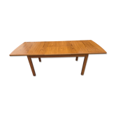 Scandinavian extendable teak table from the 60s