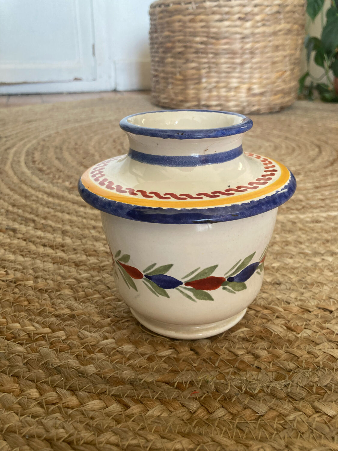 Water butter dish henri quimper