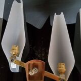 Pair of 1950s wall light