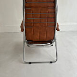 Authentic vintage reclining armchair