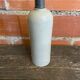 Vintage grey glazed stoneware bottle paul langeron with metal stopper