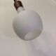 Scandinavian wall light teak 1960