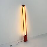 Uno red floor lamp by Gian N. Gigante for Zerbetto, 1980