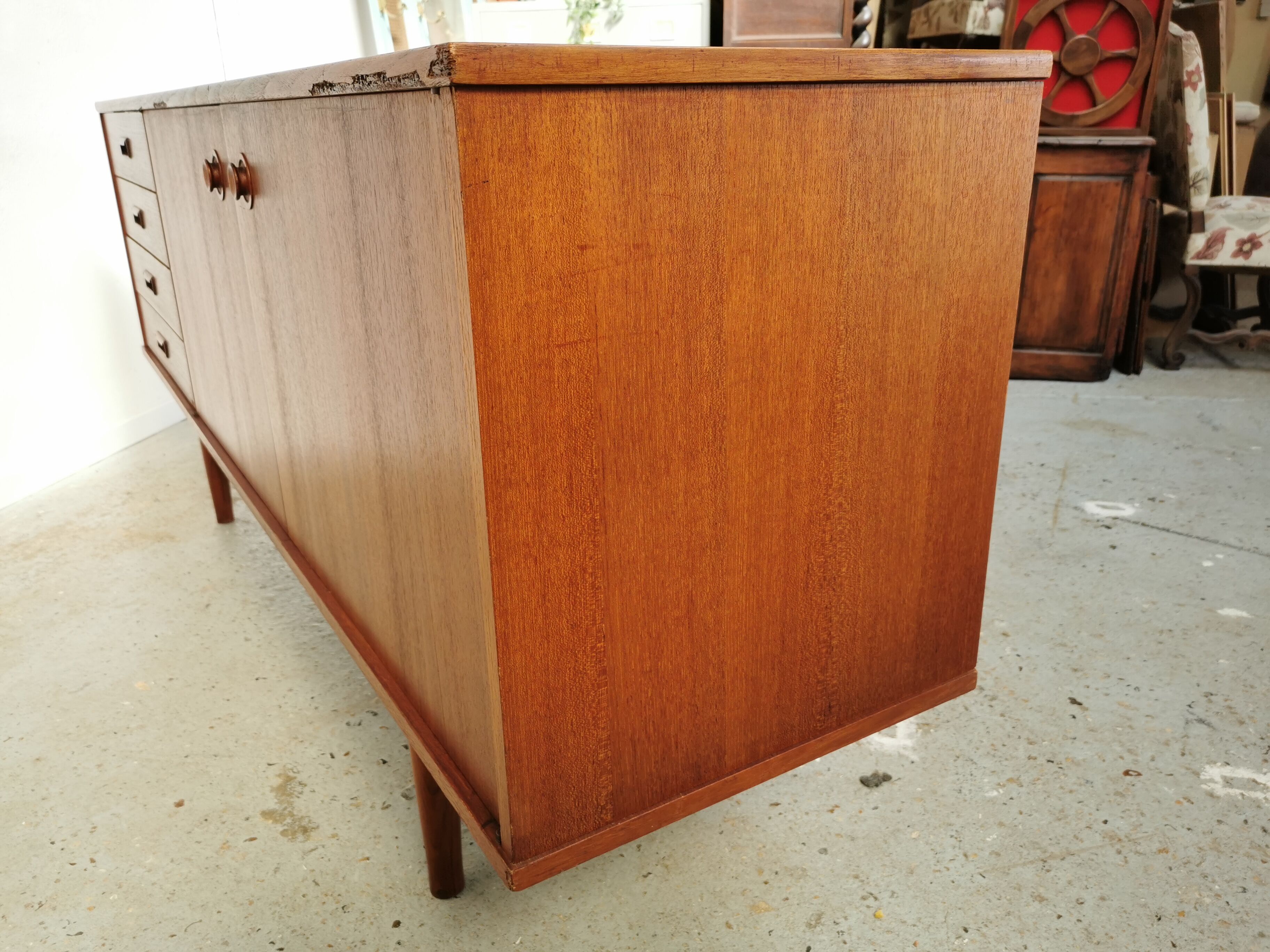 Vintage Scandinavian enfilade