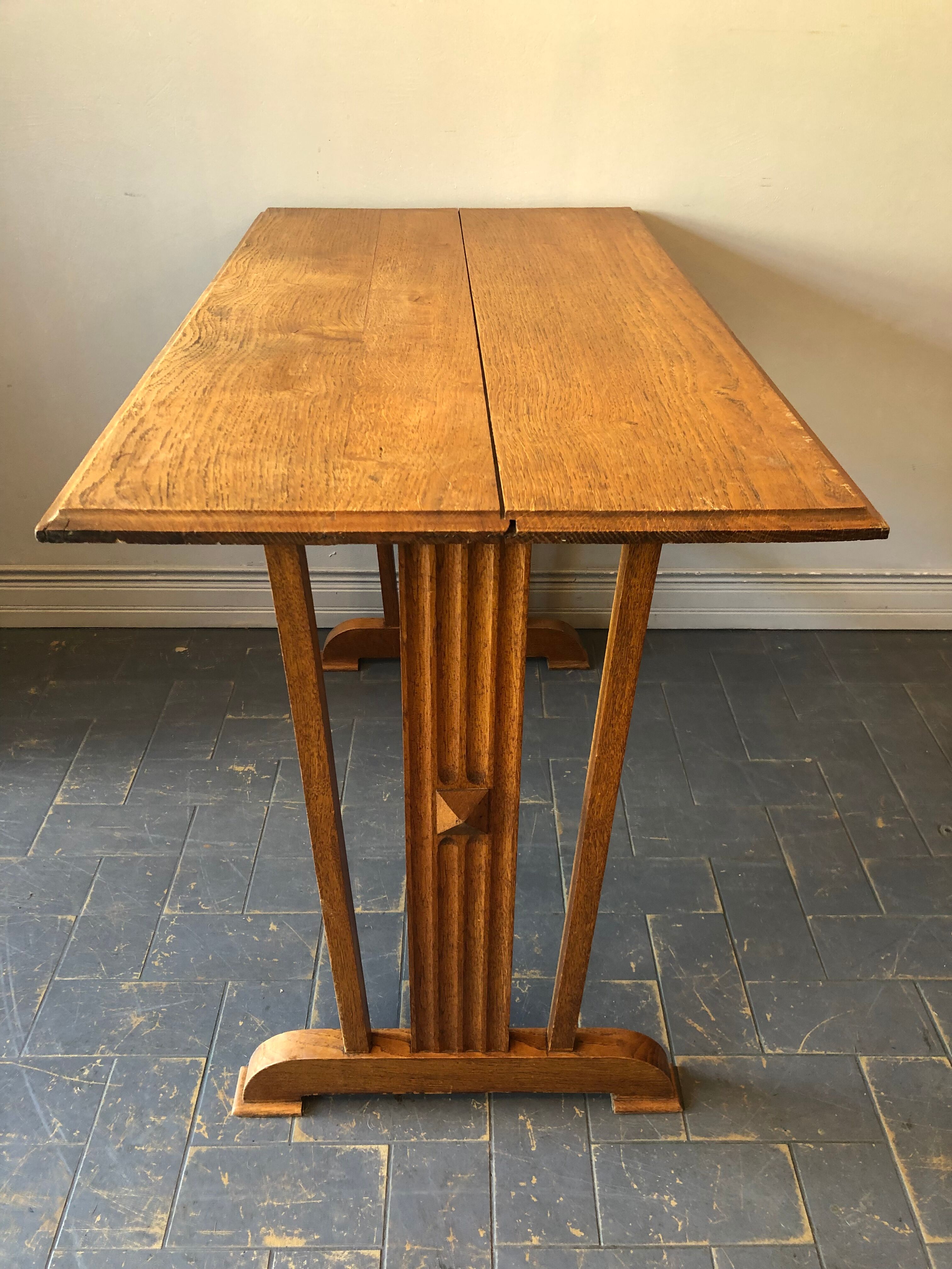 Vintage bistro table 100cm