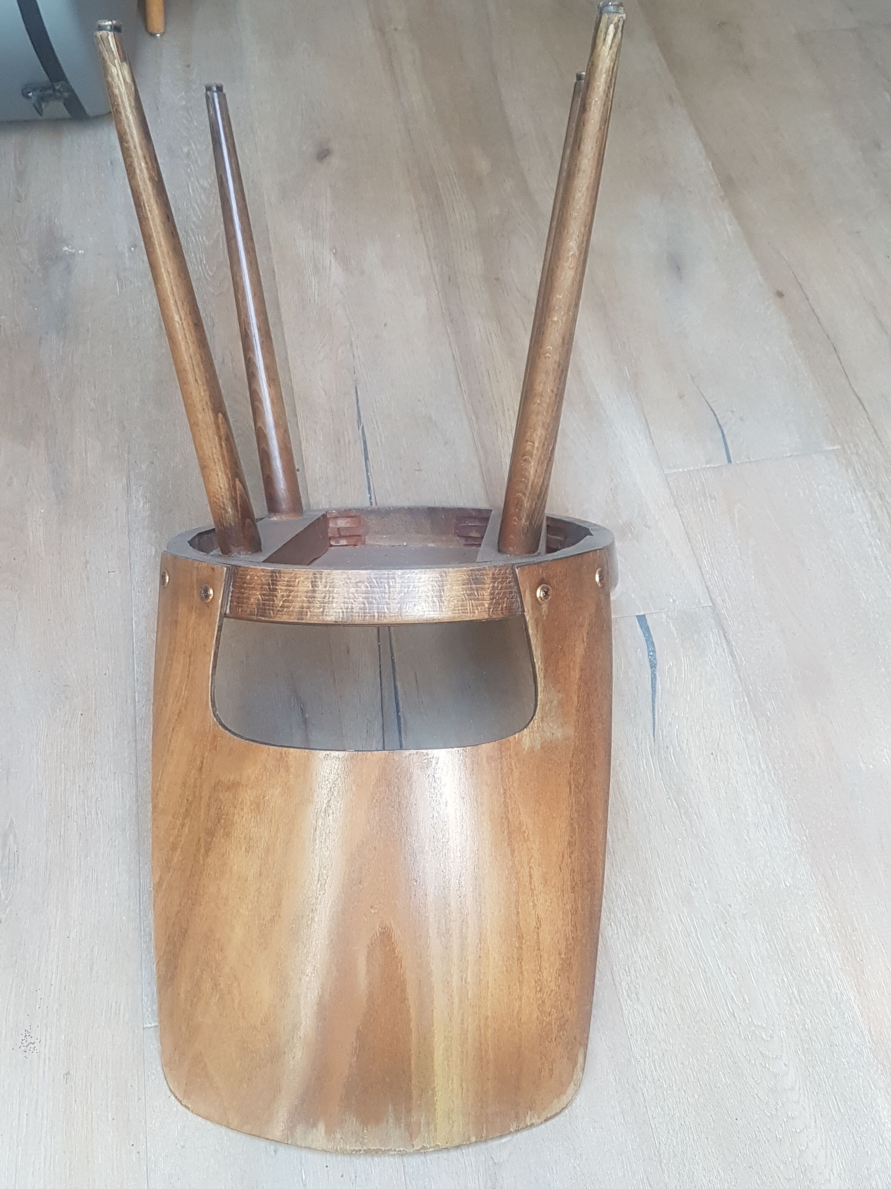 Set of 6 chairs Mondor of Baumann 1964