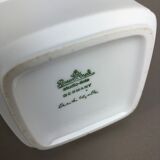 Original porcelain op art vase by Christa Galtz for Rosenthal Germany, 1970s