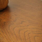 Louis XV style chest of drawers in solid oak, 20th century