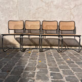 4 chaises Cesca B3 Breuer by KNoLL