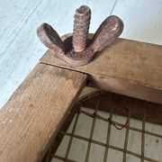 Old tennis racket