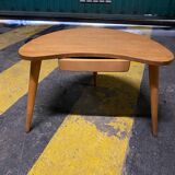 Scandinavian bean-shaped coffee table