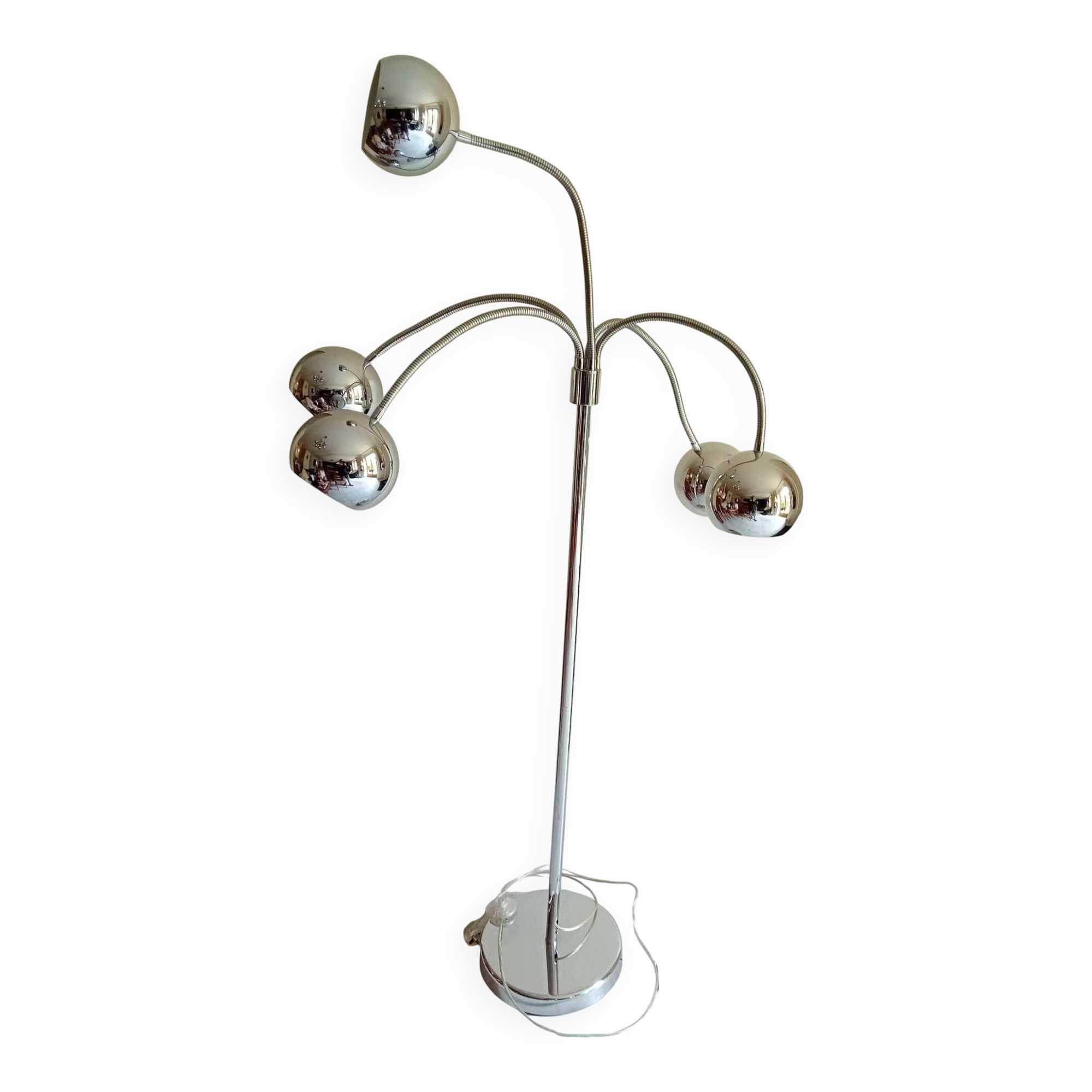 Eye ball floor lamp 70's