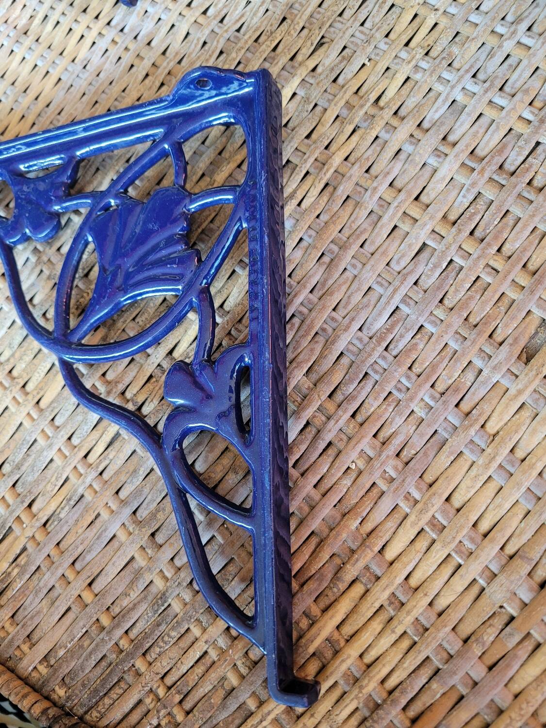 Pair of shelf brackets