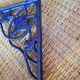 Pair of shelf brackets