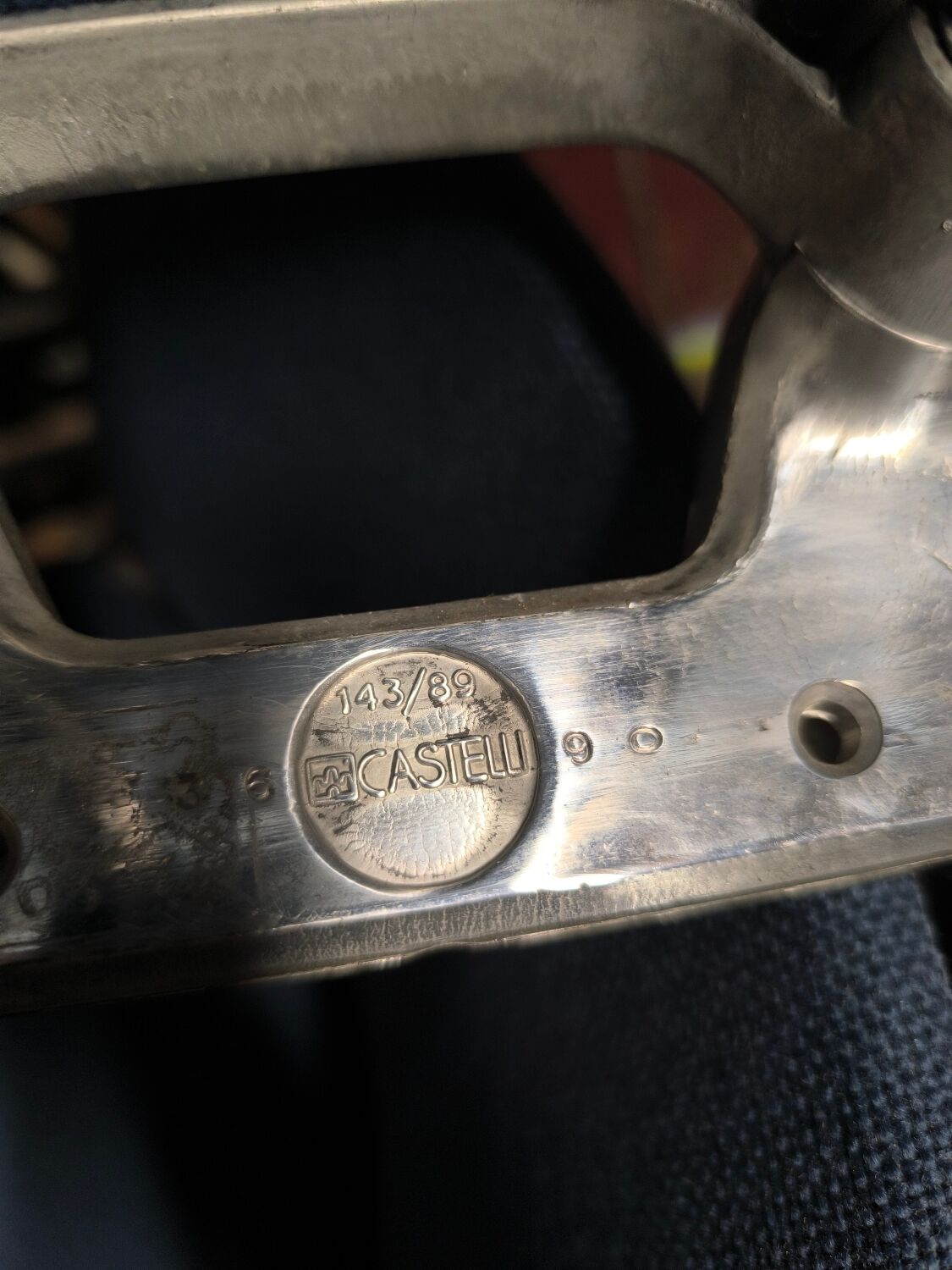 4 DSC106 chairs by Giancarlo Piretti for Castelli