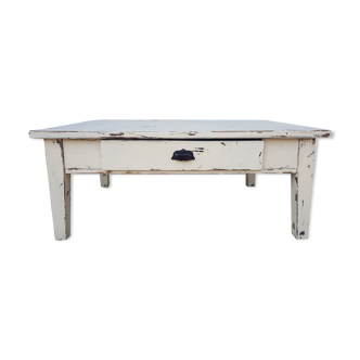 Table basse ancienne vintage début 20ème s