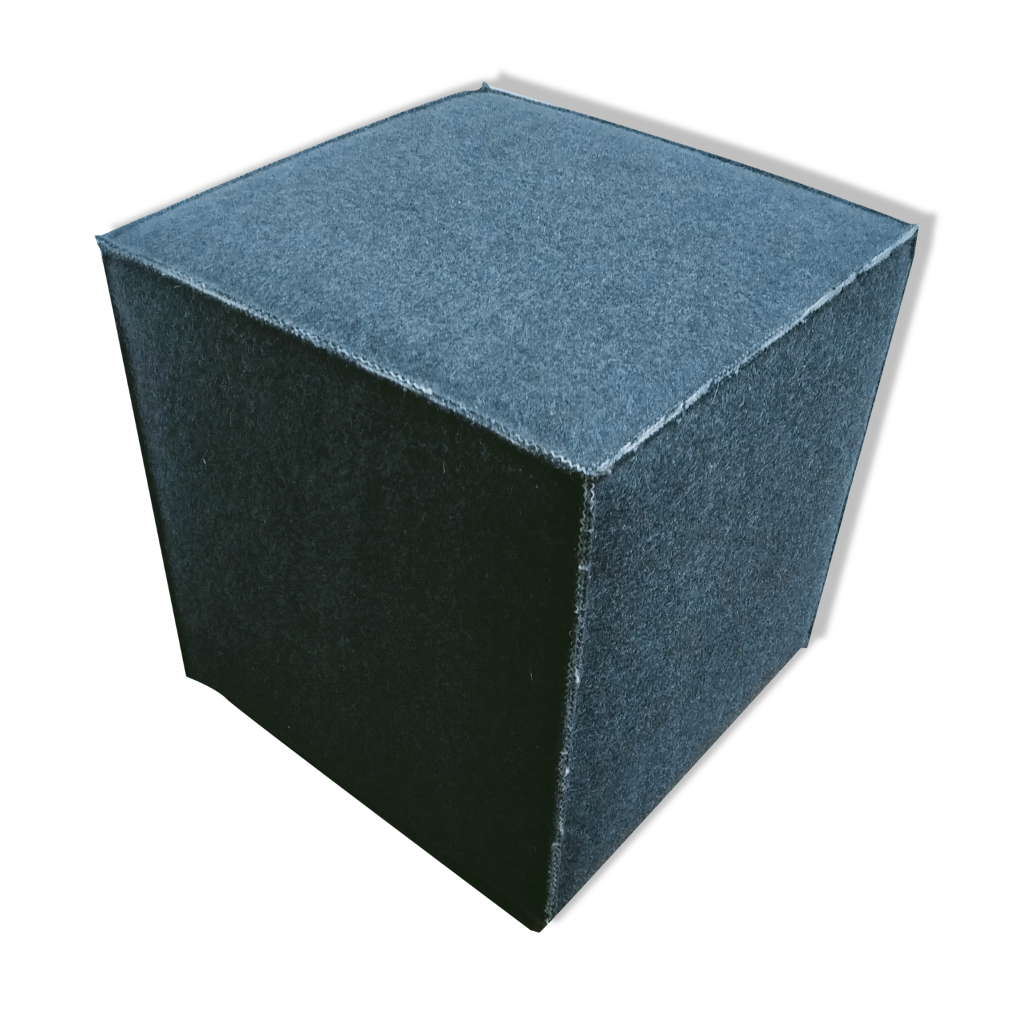Paola Lenti square felt pouf