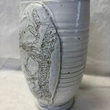 Handcrafted stoneware vase