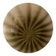 Applique roseaux bruns contemporains en verre de Murano blanc