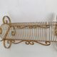 Gold metal magazine holder 50/60s