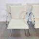 Postmodern Leather Cirkel Chairs by Karel Boonzaaijer & Pierre Mazairac for Metaform, 1980s, Set of 4