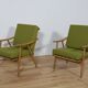 Fauteuils Mid-Century de Ton, 1960s, Set de 2
