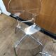 4 Transparent chairs