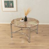 1970s onyx coffee table