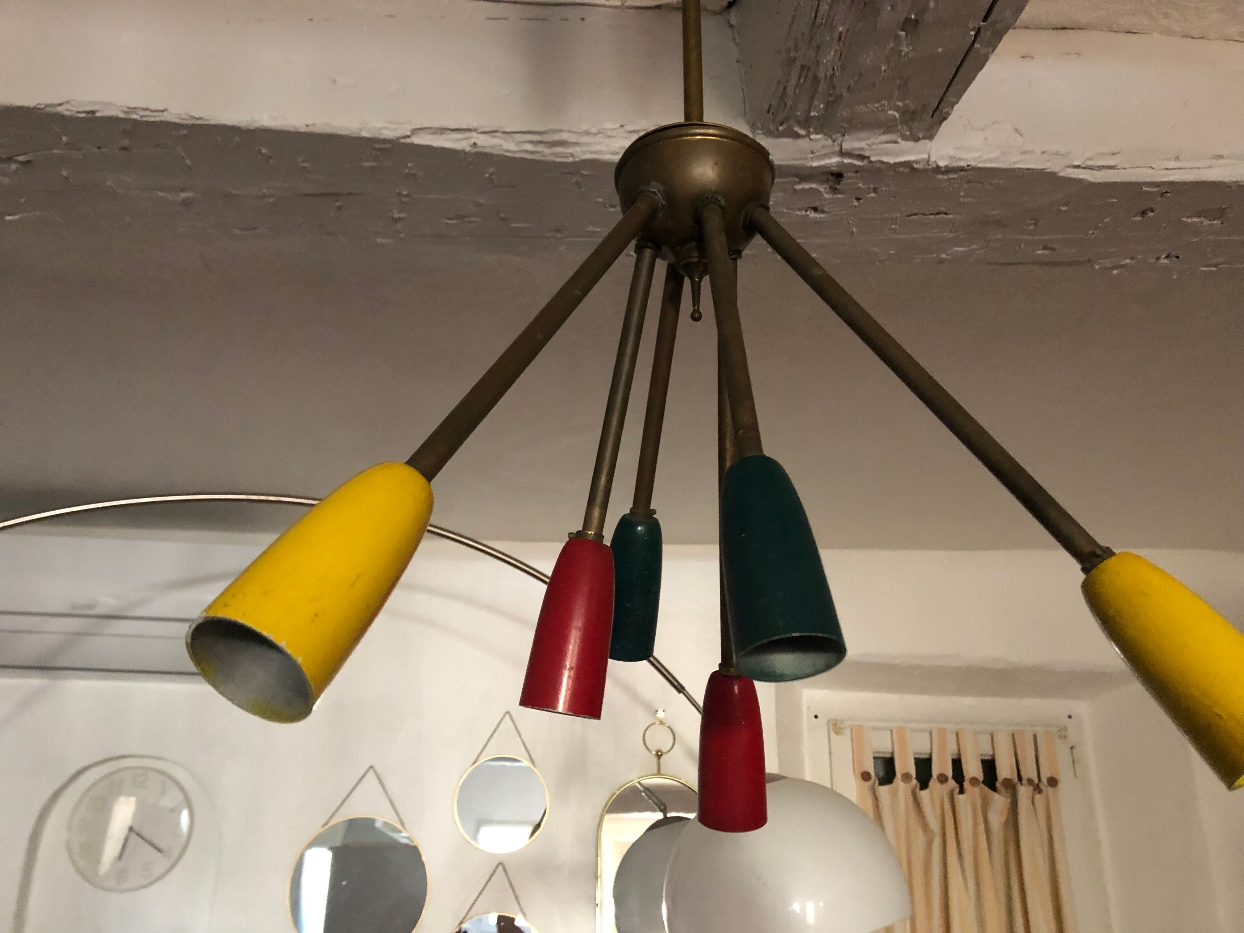 Suspension Sputnik 6 arms go 50-60s
