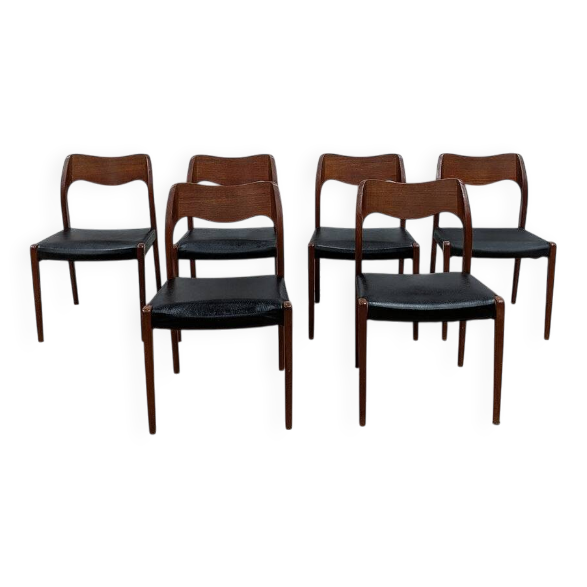 8 chaises Niels Otto Moller