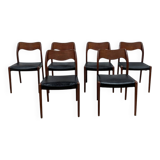 8 chaises Niels Otto Moller