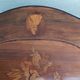 Napoleon III walnut burl table