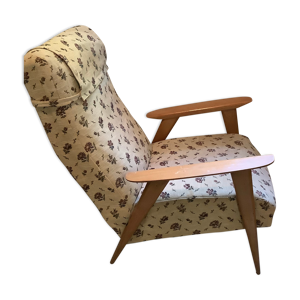 Fauteuil vintage 50 avec
