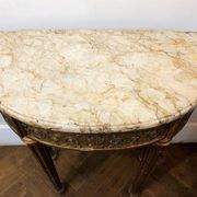 Console "Demi-Lune" Style Louis XVI Période Napoléon III