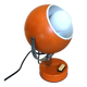 Orange Eyeball lamp, space age vintage from the 60s.