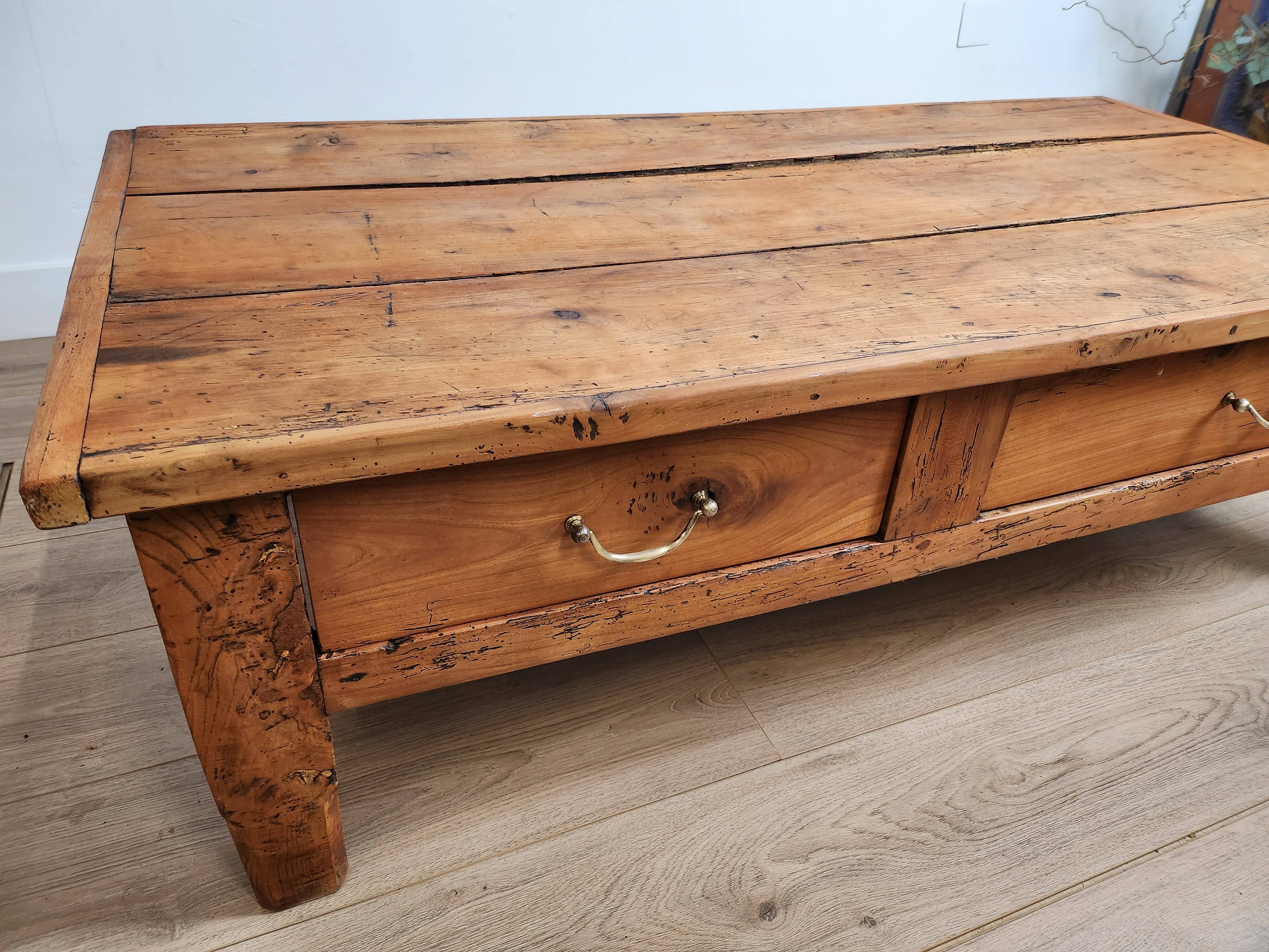 Farmhouse coffee table