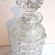 Large Baccarat crystal perfume bottle, Pierreries model, 21 cm