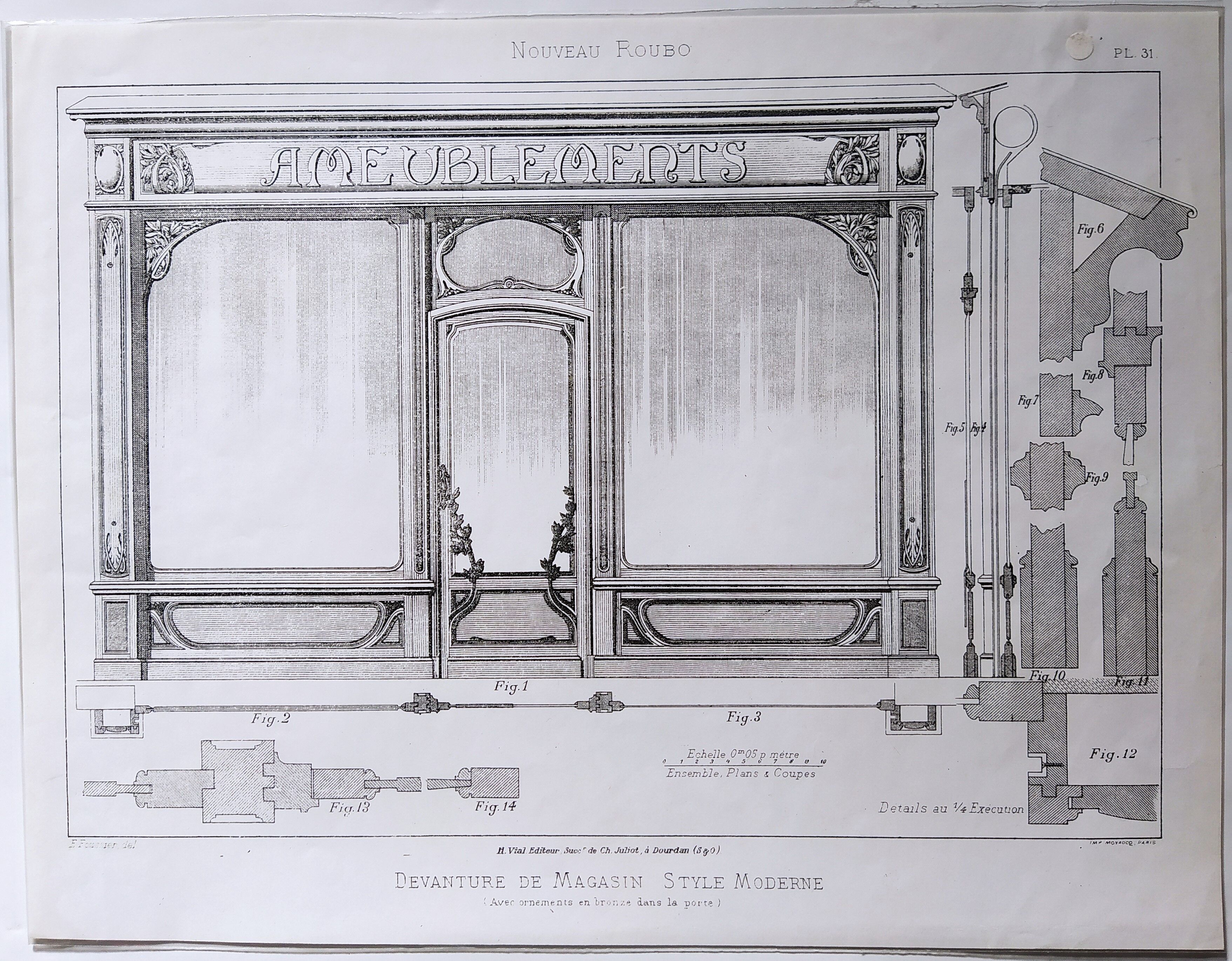 Carpentry board " Storefront "